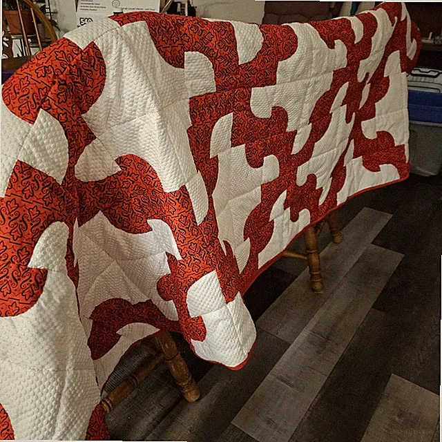 Hand Crafted Quilted Bed Topper