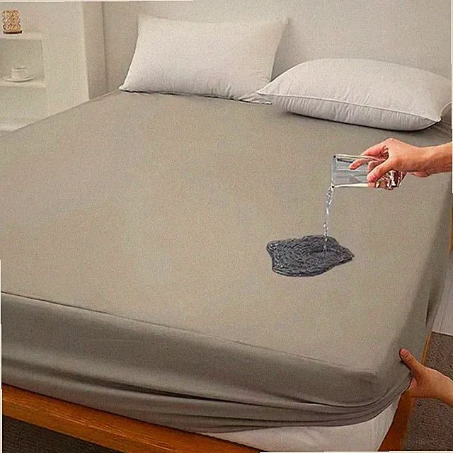 Mattress Cover Breathable Washable Bedspreads Anti-bacteria Anti-mite Bed Sheet