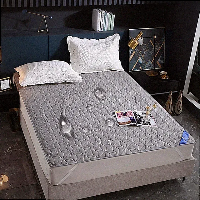 Mattress Pad Cover Breathable Bed Cover Washable Bedspreads Bedspread Bed Sheets