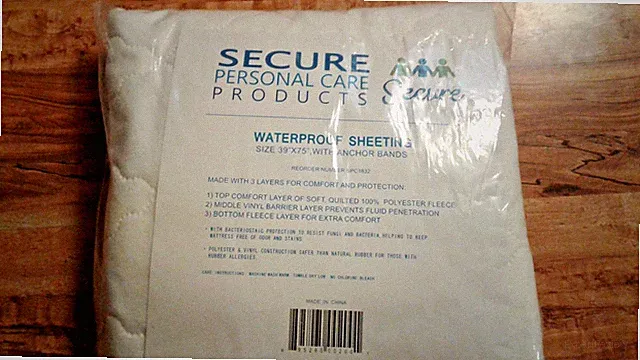 Twin Mattress Waterproof SheetingSZ.39"X75NEW.Polyerser&Vinly3 layersProtectio